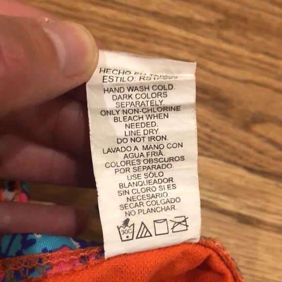 KENNETH Cole Reaction multi colored bikini - Picture 7 of 11